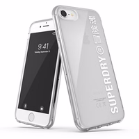 SuperDry Snap iPhone 6/6s/7/8/SE 2020 / SE 2022 Läbipaistev ümbris valge 41573