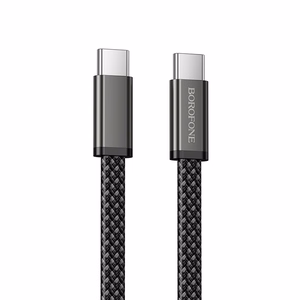 Borofone Cable BX124 Peace - Type C to Type C - PD 60W 1 metre black