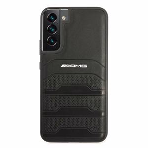 AMG nahast ümbris Samsung Galaxy S22+ jaoks - must