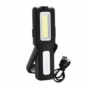Töökoja taskulamp Superfire G12, 566lm, USB