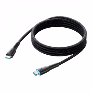 Joyroom Starry Series SA32-CC3 кабель USB-C USB-C 60W 1м - чёрный