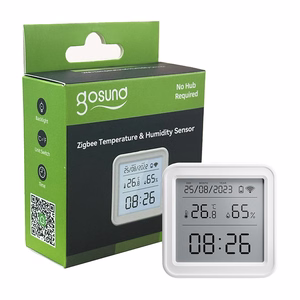 Zigbee Gosund ST17 LCD nutikas temperatuuri ja niiskuse andur Tuya
