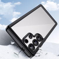 Outer Space Ümbris with Gel Frame jaoks Samsung Galaxy S25 Ultra - must