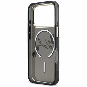 Karl Lagerfeld IML Choupettes Karl Script Logo MagSafe Ümbris for iPhone 17 Pro - must