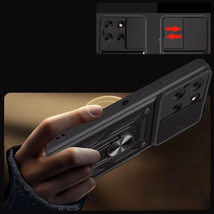 Tech-Protect CamShield Pro Ümbris jaoks Motorola Moto G86 5G - Must