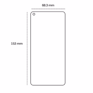Karastatud klaas 2,5D jaoks Oppo Reno 5 4G / Reno 5 5G / Reno 5K 5G / Find X3 Lite