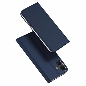 DUX DUCIS wallet case SKIN PRO jaoks IPHONE 16 Plus sinine