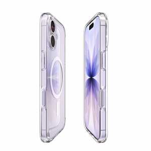 SPIGEN ümbris ULTRA HYBRID MAG compatible with MagSafe jaoks IPHONE 17 clear valge
