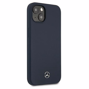 Mercedes Silicone Line ümbris iPhone 13 mini jaoks - mereväe sinine