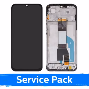 LCD ekraan ühilduv Xiaomi Redmi 15C 4G / Poco C85 (EL versioon) must raamiga (Service Pack)