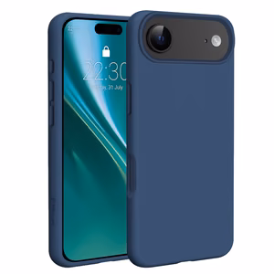 Etteri Silikoon Mag ümbris for iPhone 17 Air tumesinine