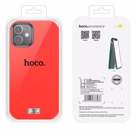 Ümbris "Hoco Pure Series" jaoks iPhone 12 Mini punane