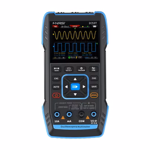 FNIRSI 2C53T 3-in-1 portable oscilloscope multimeter signal generator