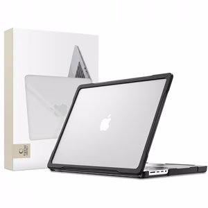 Tech-Protect Velar ümbris MacBook Pro 16-tollisele 2021 / 2023 / 2025 / 2026 - läbipaistev must