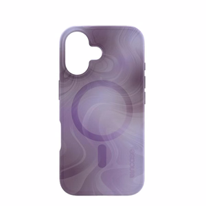 Incase Halo Case MagSafe'i toega ümbris iPhone 16-le, Oil Slick Lilac värvitoonis