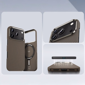 Benks Magnetic Armor Tint Kevlar 1000D (0069) для Iphone 17 Pro золотой
