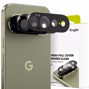 Ringke kaameraobjektiivide kaitse mudelile Google Pixel 11 Pro XL, 2 tk – must