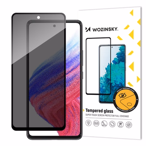 Wozinsky Privacy Glass Karastatud klaas jaoks Samsung Galaxy A53 5G with Anti Spy Privacy Filter