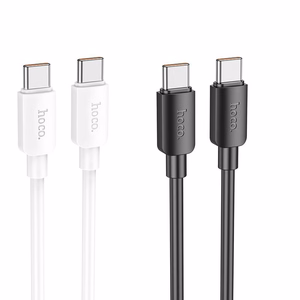 Кабель USB C - USB C Hoco PD 6A 100W 1 m X96 белый