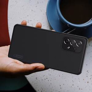 Nillkin Super Frosted Shield Pro vastupidav ümbris Samsung Galaxy A73 sinine