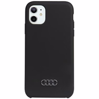 Audi Silicone Ümbris iPhone 11 / Xr 6.1" must/must hardcase AU-LSRIP11-Q3/D1-BK