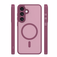 Mag Matt ümbris Samsung Galaxy S24 / S25 kastanpruun