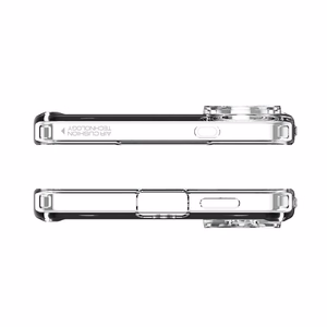 Чехол Spigen Ultra Hybrid Mag совместимый с MagSafe для Samsung S25 Edge прозрачный белый