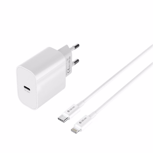 Devia wall laadija Nutikas PD GaN 30W 1x USB-C valge