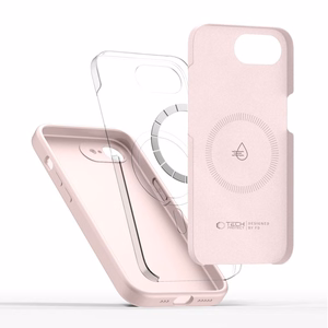 TECH-PROTECT Silikoonist MAGSAFE Iphone 16E / 17E Pink Pearl