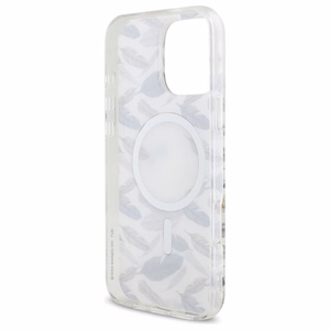 Hello Kitty IML Golden Leaves MagSafe Ümbris jaoks iPhone 16 Pro Max - Valge