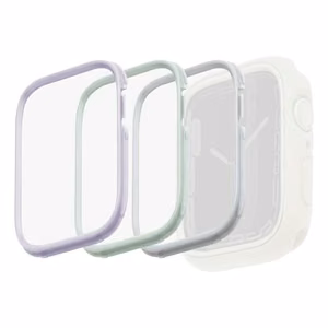 Frame jaoks Uniq Moduo 3in1 ümbris jaoks Apple Watch 4/5/6/7/8/SE/SE2 40/41mm - sage, lilac, valge