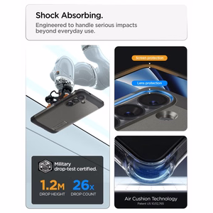 SPIGENi ümbris TOUGH ARMOR ühildub MagSafe'iga SAMSUNG S26 jaoks relvastatud metallist