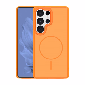 Frame Thin Mag ümbris for Samsung Galaxy S26 Ultra oranž