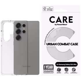 CARE by PanzerGlass Flagship Urban Combat Ümbris jaoks Samsung Galaxy S25 Ultra - Clear