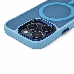 Fashion Ümbris with MagSafe jaoks iPhone 16e - sinine