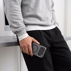 Tech-Protect MagZero MagSafe ümbris iPhone 17 Pro / 18 Pro jaoks, poolläbipaistev matt must