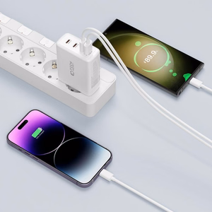 Tech-Protect NC100W-GAN laadija network GaN 3x USB-C PD 100W / USB-A QC 3.0 - must