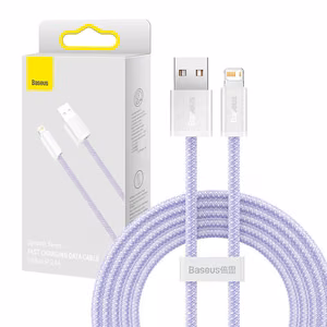 Baseus Dynamic kaabel USB to Lightning, 2.4A, 2m (Purple)