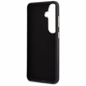 Guess Grained Big 4G Metal Logo case for Samsung Galaxy S26+ - black