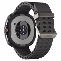 Spigen Liquid Air Ümbris jaoks Samsung Galaxy Watch 8 Classic 46mm - Must