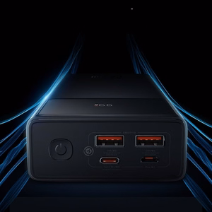 Baseus EnerFill FP41 30000mAh 22.5W energiapank koos Baseus Simple USB-A - USB-C 3A 30cm kaabliga - must