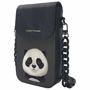 Nimmy Big Eyed Pet 2.0 Panda Phone Bag - Must
