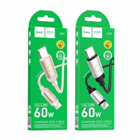 Kaabel USB C to USB C Hoco 3A 60W 1 m X117 must