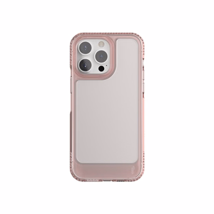 Ugly Rubber UMODEL ümbris jaoks iPhone 15 Pro 6,1" clear roosa