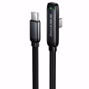 Must Borofone BX126 Skillful USB-C–USB-C kaabel, PD 60 W, 1 m