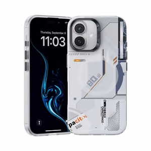 Benks Magnetic Mecha Series Ümbris jaoks Iphone 16 Plus valge