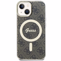 Guess IML 4G MagSafe ümbris jaoks iPhone 15 - brown