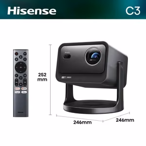 Hisense C3 DLP UHD 4K (3840x2160) 3D metallik