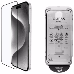 Защитная плёнка Guess 2.5D Outline закалённое стекло для iPhone 16