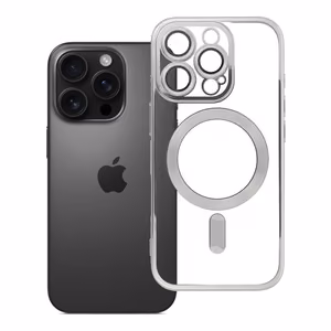 ELECTRO MAG COVER case compatible with MagSafe jaoks IPHONE 16 Pro titanium